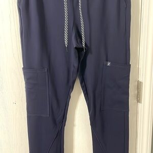 Jaanuu NWT Scrub Navy Legging Pants Size Small Tall